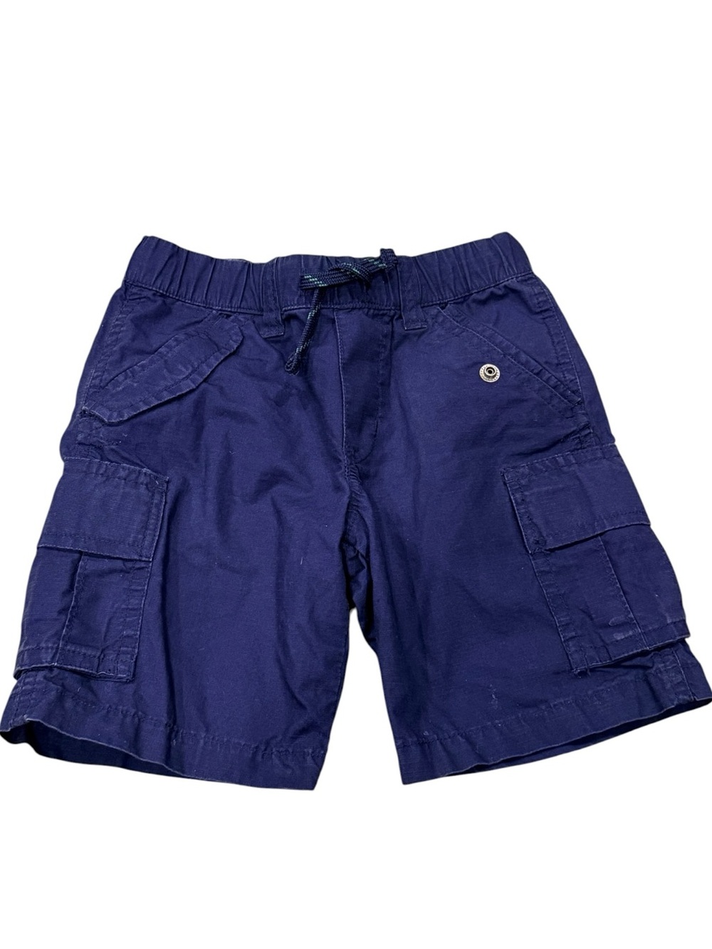 Polo Ralph Lauren Boys Navy Cargo Shorts Chino Pony Logo Cotton Size 3T
